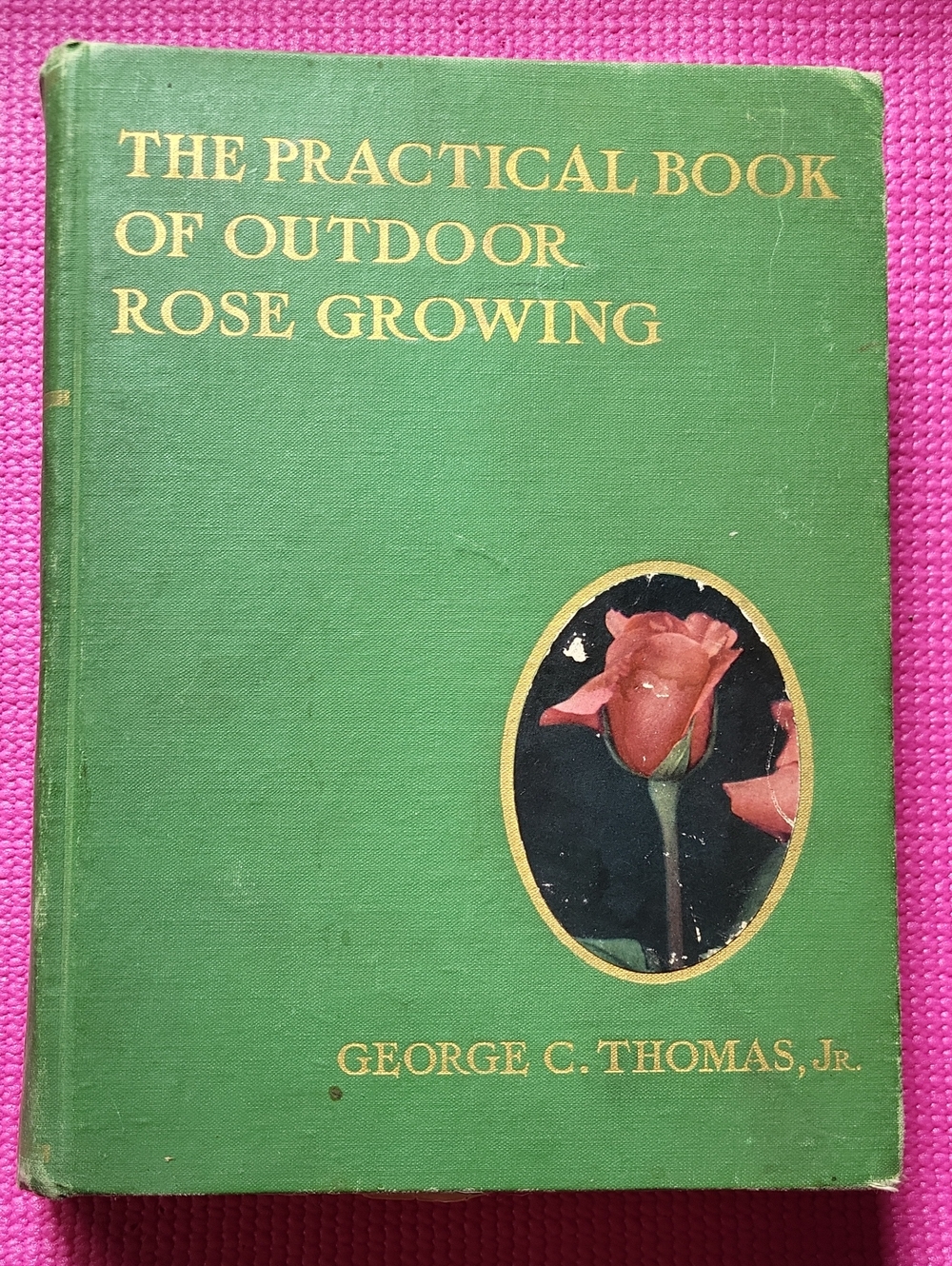 Antique Book Growing Roses 1914 Womans Growing Club Nyc